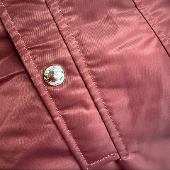 Blank NYC Size M Burgundy Faux Fur Collar Overachiever Jacket NEW! - Picture 8 of 10